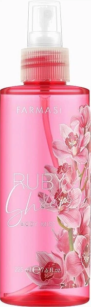 Спрей для тела и волос Farmasi Ruby Sheer Body Mist 225 мл - Фото 1 Спрей для тела и волос Farmasi Ruby Sheer Body Mist 225 мл - изображение 1