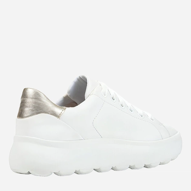 Жіночі кеди низькі Geox GEOD35TCB085Y2C0232 38 Білі (8056206114890) - зображення 3