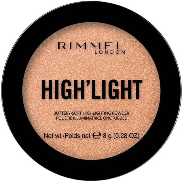 Хайлайтер Rimmel London High'light Buttery-Soft Highlinghting Powder 003-Afterglow 8 мл (3616301524526) - зображення 1