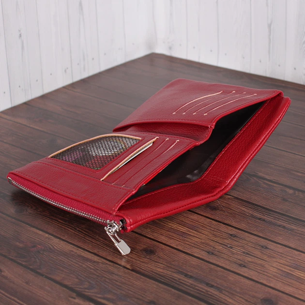Кошелек FW-A2106-red Красный - изображение 4