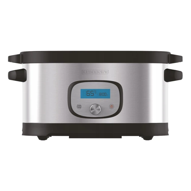 Мультиварка аппарат Су-Вид HEINRICH'S HSG 8411 520 Вт 8.5 л Sous Vide Нержавеющая сталь - изображение 4