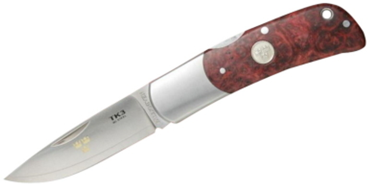 Нож Fallkniven ТК3 "Tre Kronor Folder" 3G, red quince - изображение 1