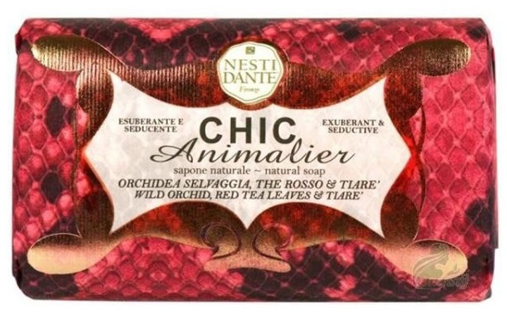 Mydło toaletowe Nesti Dante Chic Animalier Czerwony Pyton 250 g (837524001264) - obraz 1