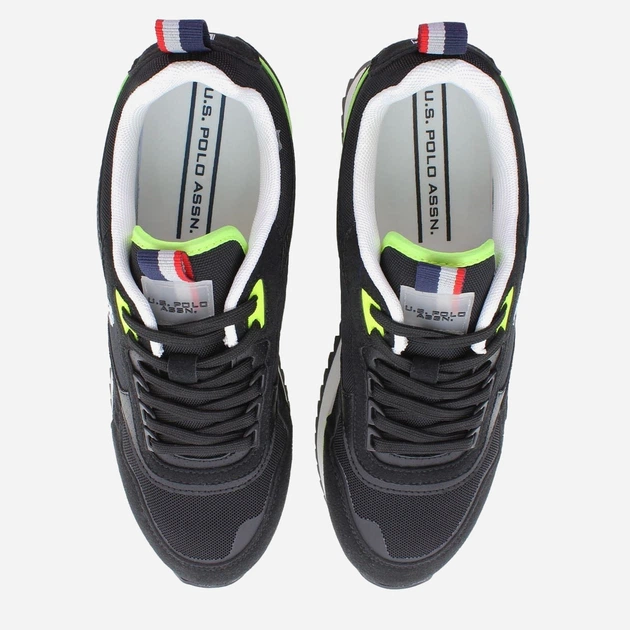 Чоловічі кросівки U.S. Polo Assn USPETHAN001M-BLK 44 28.8 см Чорні (8055197335208) - зображення 3