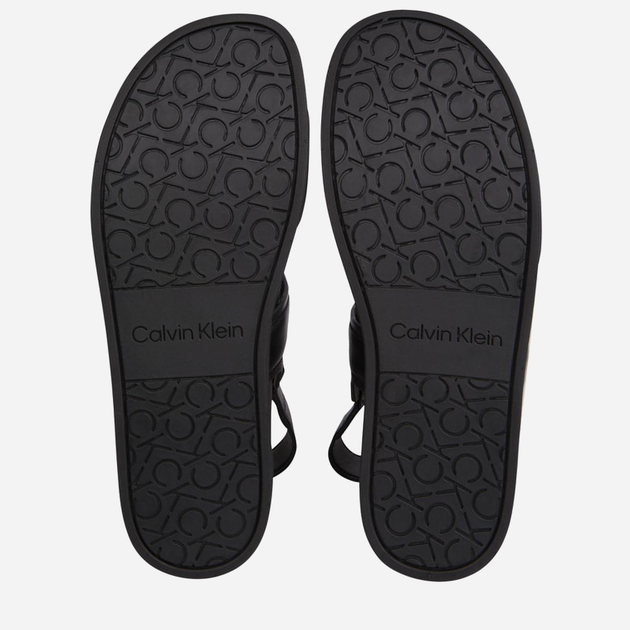 Sandały męskie skórzane Calvin Klein CKHM0HM00946BEH 44 Czarne (8720107363717) - obraz 4