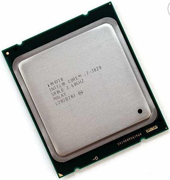 Процессор Intel Core i7-3820 srold socket 2011 б/у – фото, отзывы ...