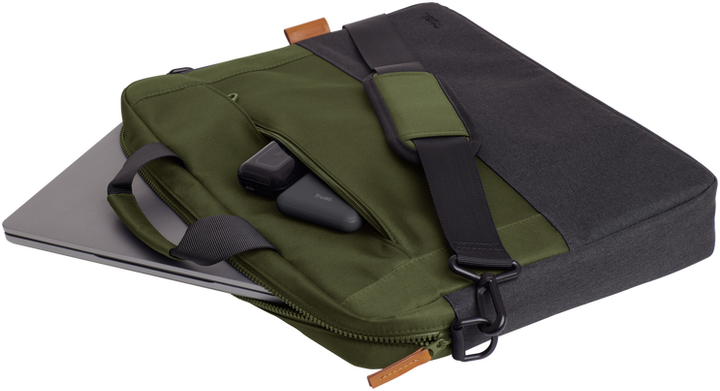 Сумка для ноутбука TRUST Lisboa 16" Green (TR25245) - зображення 7