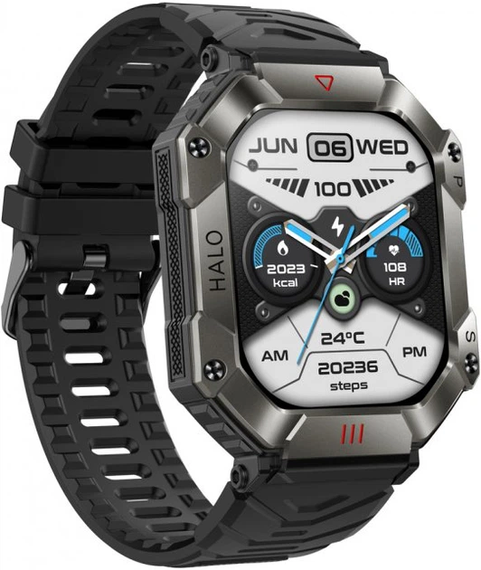 Смарт-часы UWatch Smart Racer K+ Black - Фото 3 Смарт-часы UWatch Smart Racer K+ Black - изображение 3