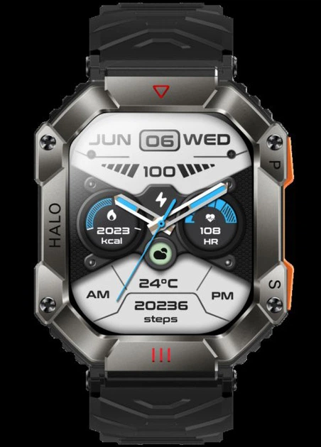 Смарт-часы UWatch Smart Racer K+ Black - Фото 5 Смарт-часы UWatch Smart Racer K+ Black - изображение 5
