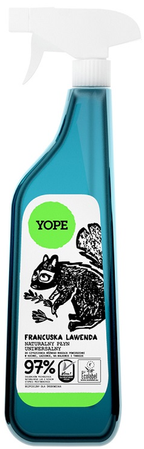 Płyn Yope naturalny uniwersalny francuska lawenda 750 ml (5905279370142) - obraz 1