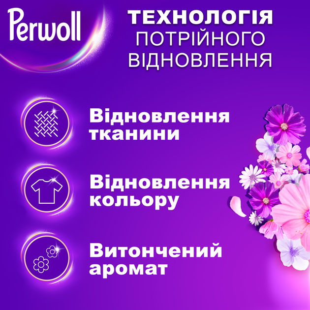 Гель для стирки Perwoll Восстановление и аромат 1000 мл (9000101810356) 