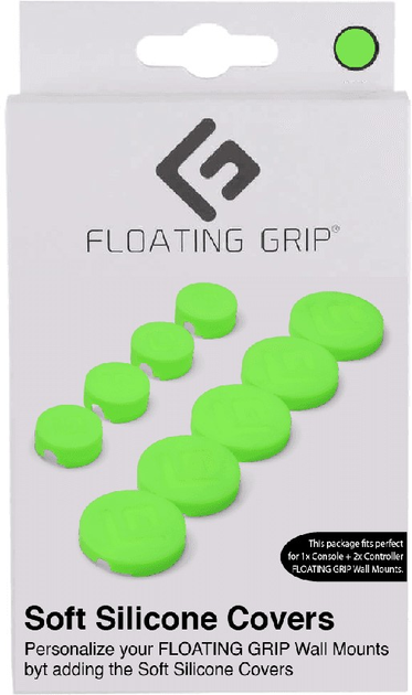 Кришки для настінного монтажу Floating Grip Wall Mount Covers Green (5713474048205) - зображення 1