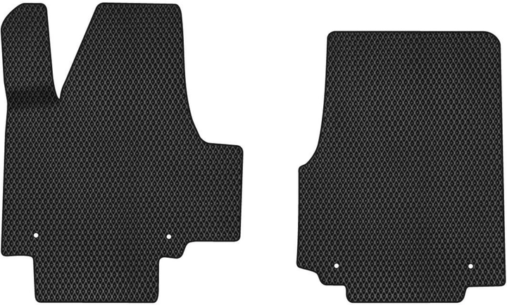 Акция на EVA килимки EVAtech в салон авто передні для Hyundai Ioniq 5 (NE) RWD 2021+ 1 покоління SUV EU 2 шт Black от Rozetka