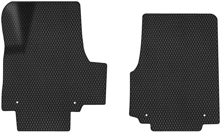 Акція на EVA килимки EVAtech в салон авто передні для Hyundai Ioniq 5 (NE) RWD 2021+ 1 покоління SUV EU 2 шт Black від Rozetka