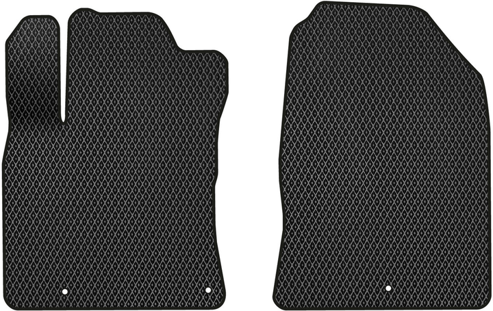 Акція на EVA килимки EVAtech в салон авто передні для Hyundai i30 (PD) Restyling 2020+ 3 покоління Htb EU 2 шт Black від Rozetka
