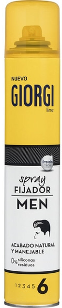 Лак для волосся Giorgi Men Spray Fijador 300 мл (8411135005648) - зображення 1