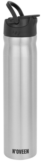 Пляшка для води N'oveen TB582 730 мл срібного кольору (5902221622939) - зображення 2
