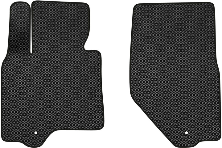 Акція на EVA килимки EVAtech в салон авто передні для Infiniti QX50 (J50) Restyling 2015-2017 1 покоління SUV EU 2 шт Black від Rozetka