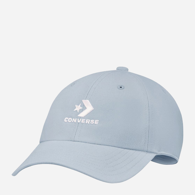 Акція на Кепка Converse Lockup Sc Baseball Cap Mpu Cloudy Daze 10022131-050 One Size від Rozetka