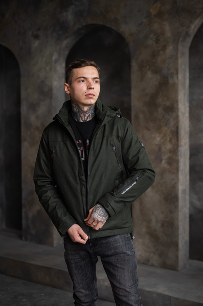 Куртка мужская BIHOR демисезонная , Хаки, 4XL от продавца: UrbanFit – в ...