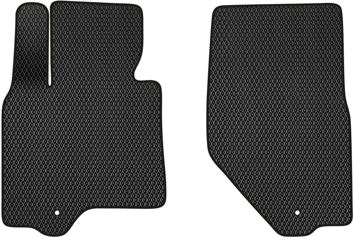 Акция на EVA килимки EVAtech в салон авто передні для Infiniti QX50 (J50) Restyling 2015-2017 1 покоління SUV USA 2 шт Black от Rozetka