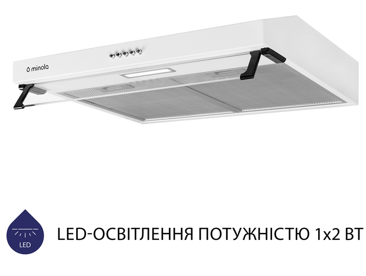 Вытяжка Minola HPL 617 WH - изображение 3