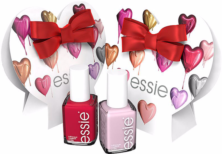 Лак для нігтів Essie Nail Lacquer Valentine Lote 2 x 13.5 мл (8445098239079) - зображення 1