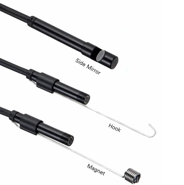 Міні-камера ендоскоп microUSB Type-C довжина 5m насадки - Фото 7 Міні-камера ендоскоп microUSB Type-C довжина 5m насадки - зображення 7