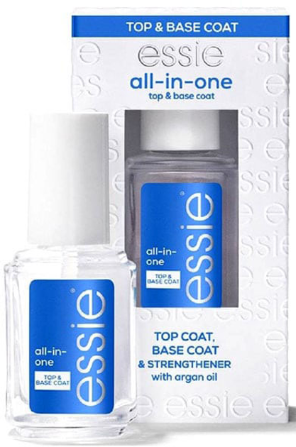Лак для нігтів Essie All-In-One Base & Top Coat Strengthener 13.5 мл (3600531511654) - зображення 1