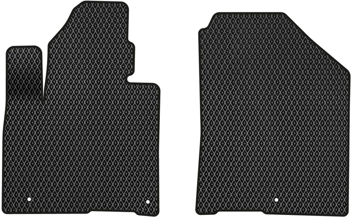 Акция на EVA килимки EVAtech в салон авто передні для Kia Sorento (UM) 7 seats 2014-2020 3 покоління SUV Korea 2 шт Black от Rozetka