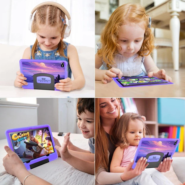 Планшет 10" OUZRS M30 6/128Gb 8 ядер Android 12 6850 mAh Фиолетовый - изображение 6