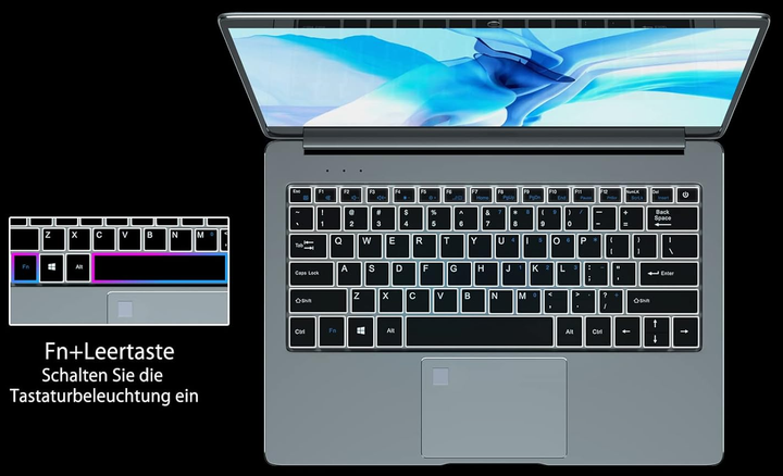 Ноутбук 12.5" Morostron LeadBook T2 Intel Celeron N4120 RAM 8GB SSD 512GB Windows 11 - изображение 3