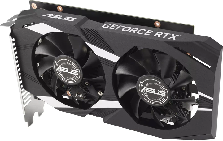 Відеокарта ASUS PCI-Ex GeForce RTX 3050 Dual OC Edition 6GB GDDR6 (96bit) (1537/14000) (HDMI, DisplayPort, DVI-D) (90YV0K60-M0NA00) - зображення 6
