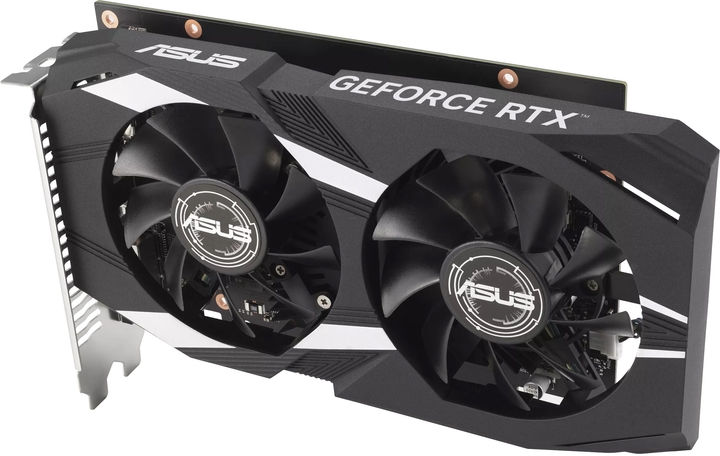 Видеокарта ASUS PCI-Ex GeForce RTX 3050 Dual OC Edition 6GB GDDR6 (96bit) (14000) (HDMI, DisplayPort, DVI-D) (DUAL-RTX3050-O6G) - изображение 6