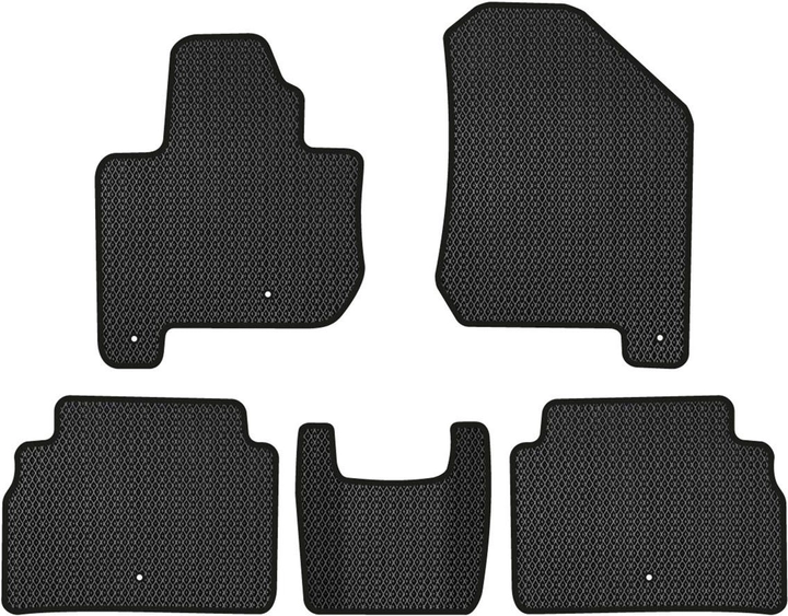 Акция на EVA килимки EVAtech в салон авто для Kia Soul EV 2014-2020 1 покоління Htb USA 5 шт Black от Rozetka