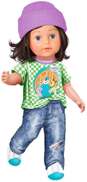 Lalka bobas Zapf Baby Born Brother Style and Play 43 cm (4001167833049) - obraz 1