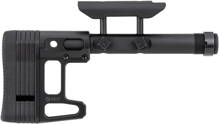 Приклад MDT Skeleton Rifle Stock LITE. Матеріал – алюміній. Колір чорний - зображення 2