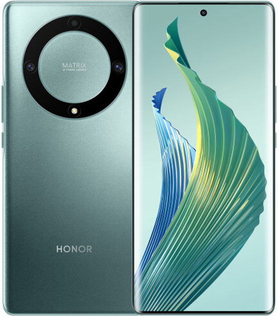 Telefon komórkowy Honor Magic 5 Lite 5G 8/256GB Emerald Green (6936520823451) - obraz 1