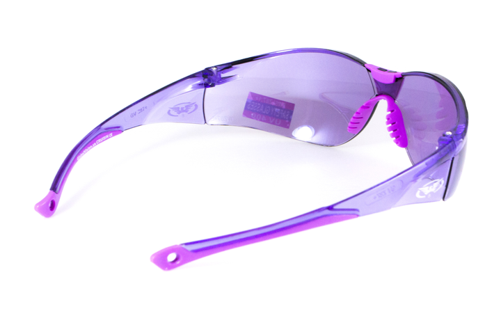 Окуляри захисні відкриті Global Vision Cruisin Фіолетові - зображення 2