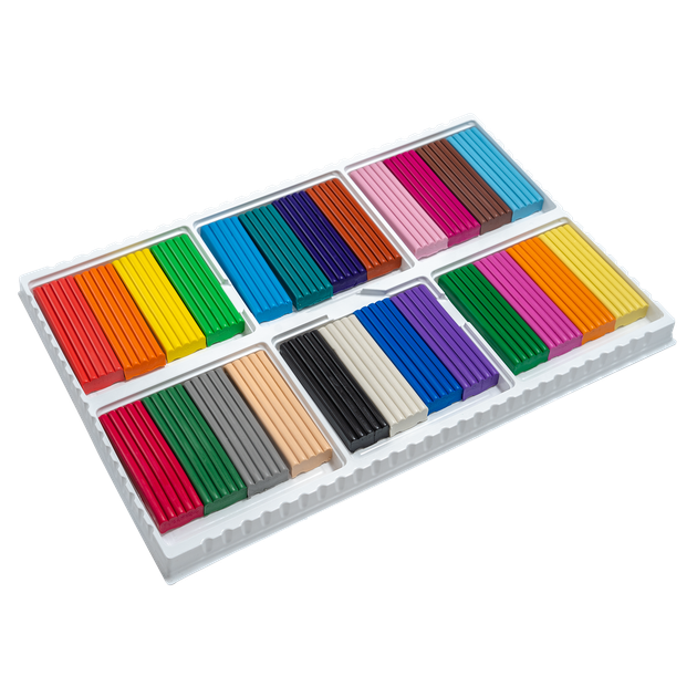 Пластилін CLASSIC 24 кольорів, 480г, KIDS Line - изображение 2