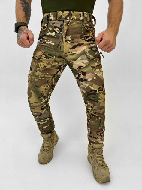 Осенние тактические штаны мультикам Silver Knight Вт7464 M - изображение 1