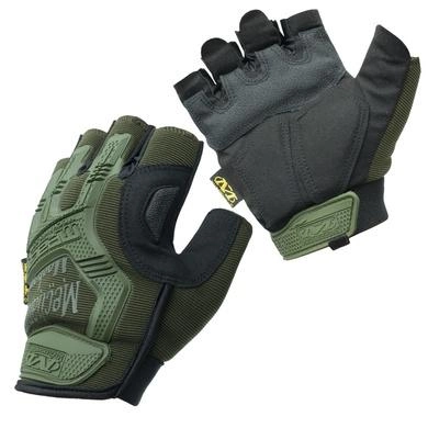 Рукавиці тактичні безпалі Mechanix M-Pact Gloves Olive M - зображення 1