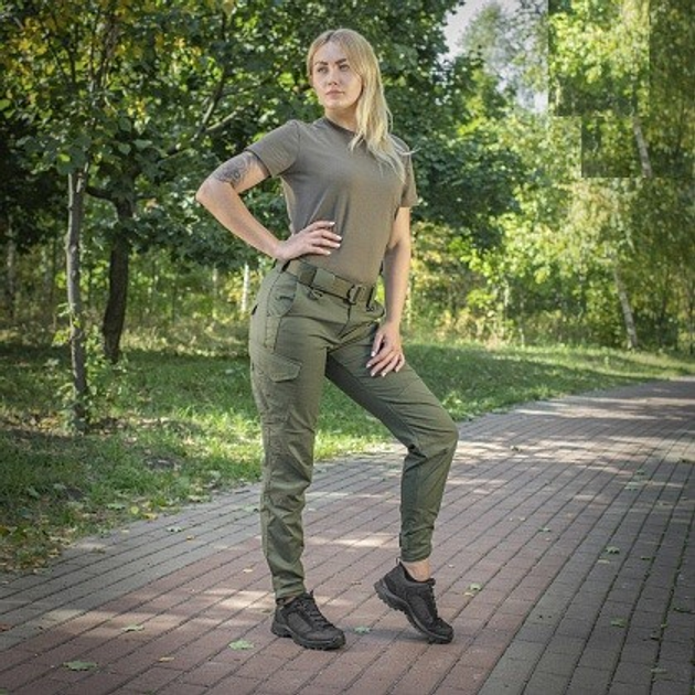 Штани тактичні M-Tac Aggressor Lady Flex Army Olive Розмір 34/32 - зображення 2