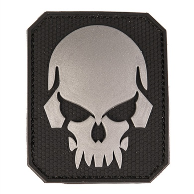 Шеврон MIL-TEC «Skull» PVC Black - зображення 1