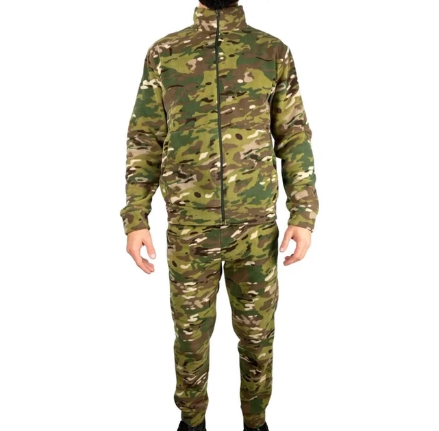 Тактичний флісовий костюм розмір 44/46 мультикам - изображение 2