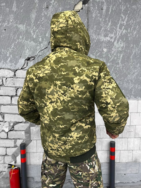 Куртка тактическая Logos-Tac утеплённая пиксель XL - изображение 2