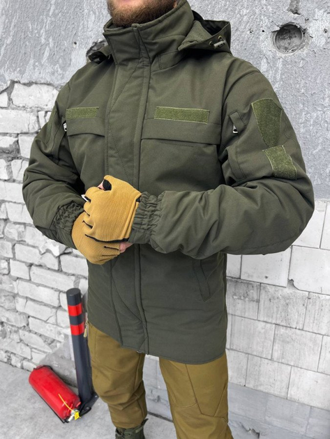 Куртка тактическая зимняя олива размер XXXL - изображение 1