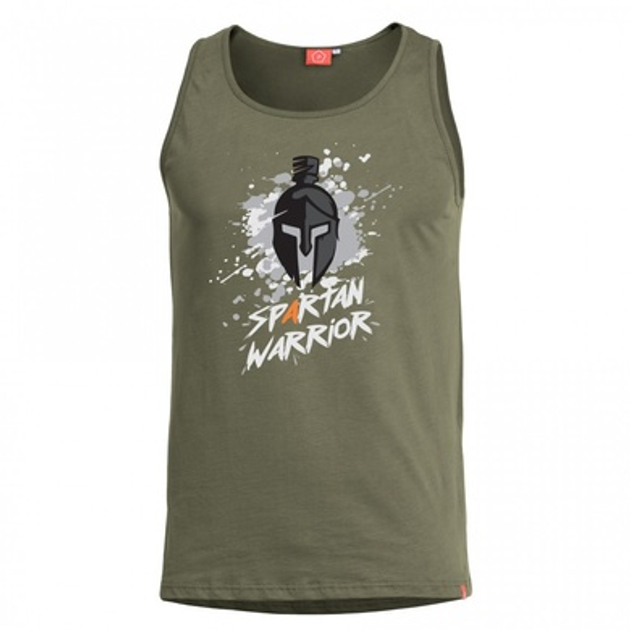 Майка Pentagon Astir "Spartan Warrior" T-Shirt Олива M - зображення 1