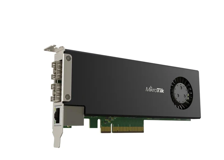 Маршрутизатор MikroTik PCie карта CCR2004-1G-2XS-PCIe - изображение 4