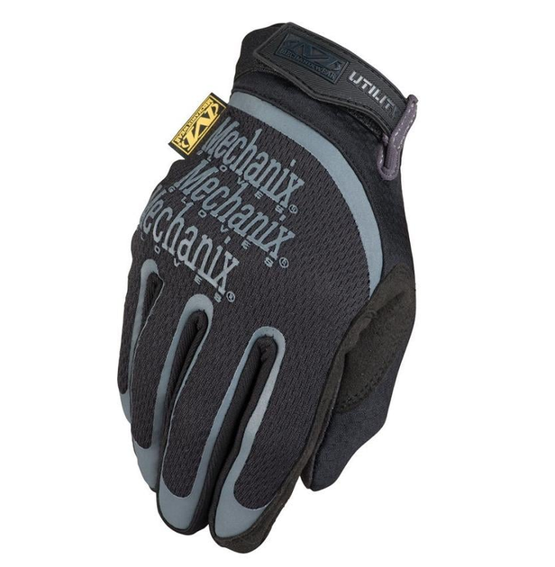 Тактичні рукавички Mechanix Wear Utility XL Чорний - зображення 1
